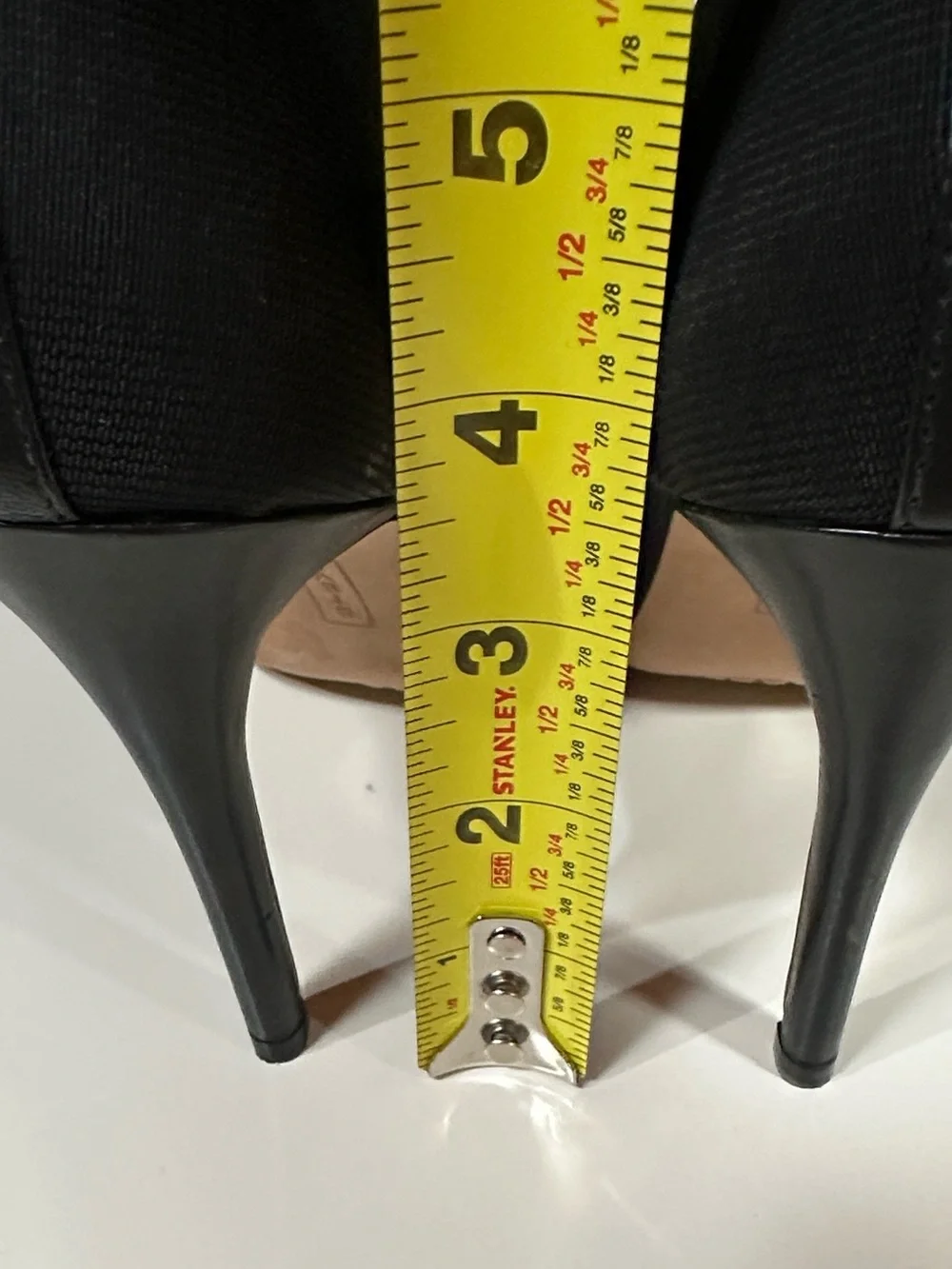Steven Madden Black Pointed Toe Stiletto Booties